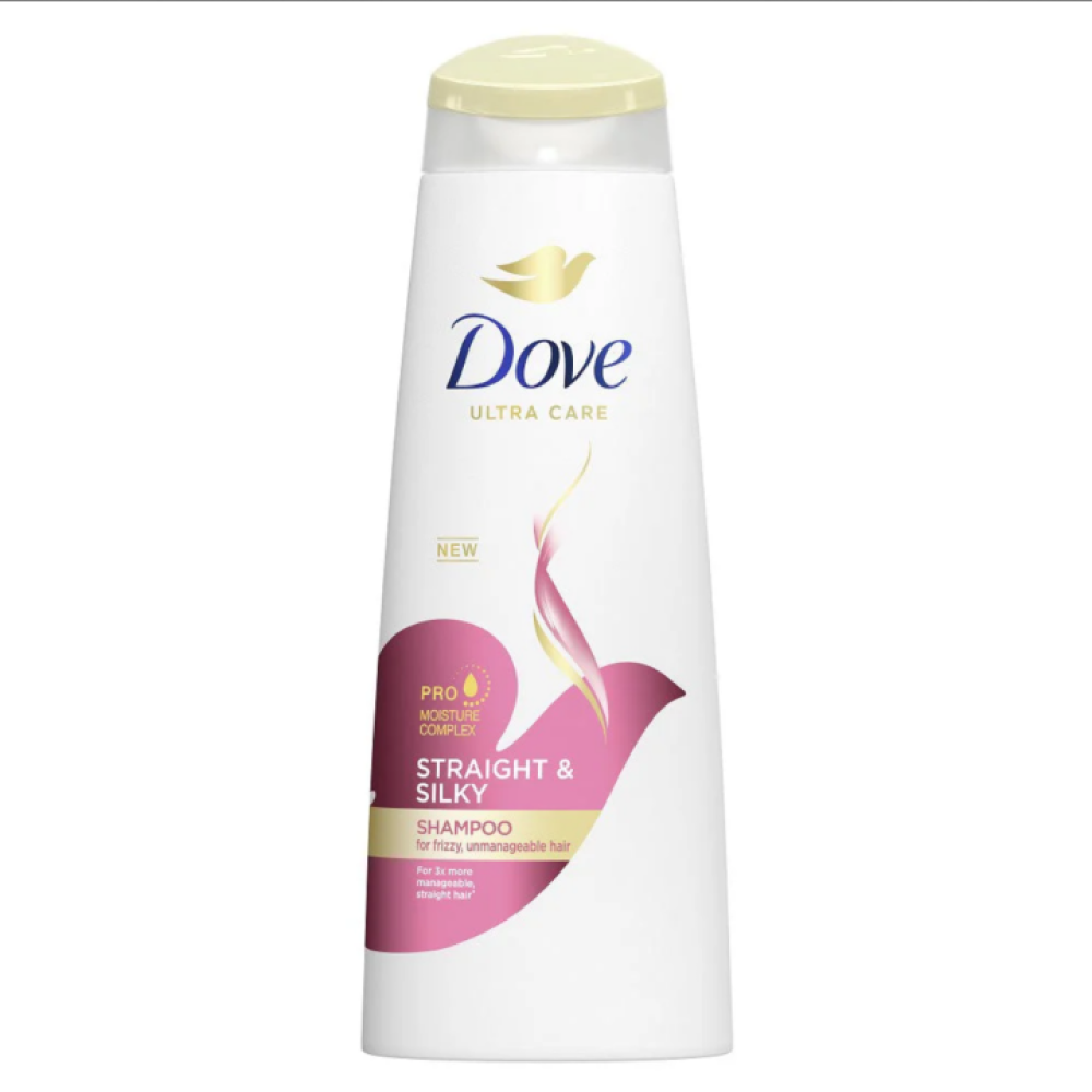 Dove Shampoo Straight & Silky 330ml