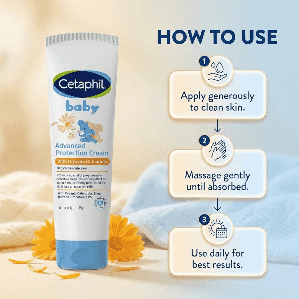 Cetaphil Baby Advanced Protection Cream with Organic Calendula 85g