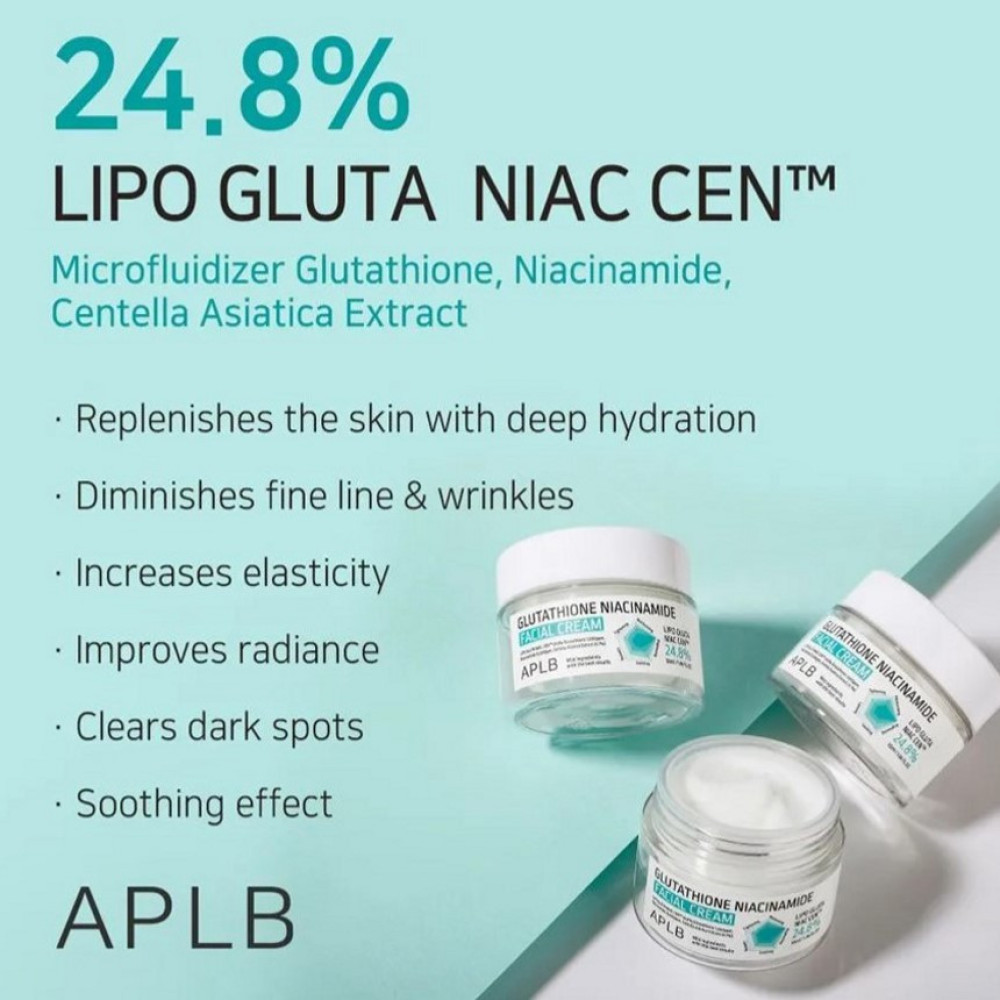 APLB - Glutathione Niacinamide Facial Cream-55ml